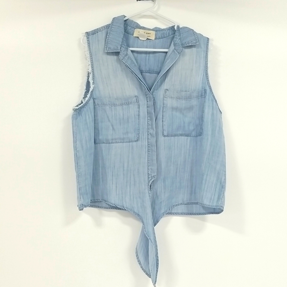 Cloth&Stone button down tank top​​​​​​